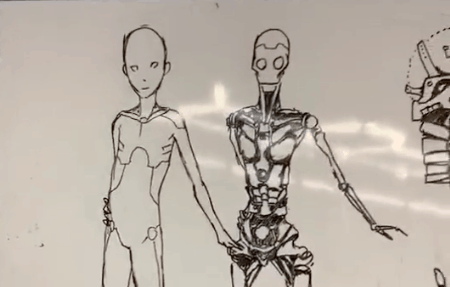 robot idea drawings