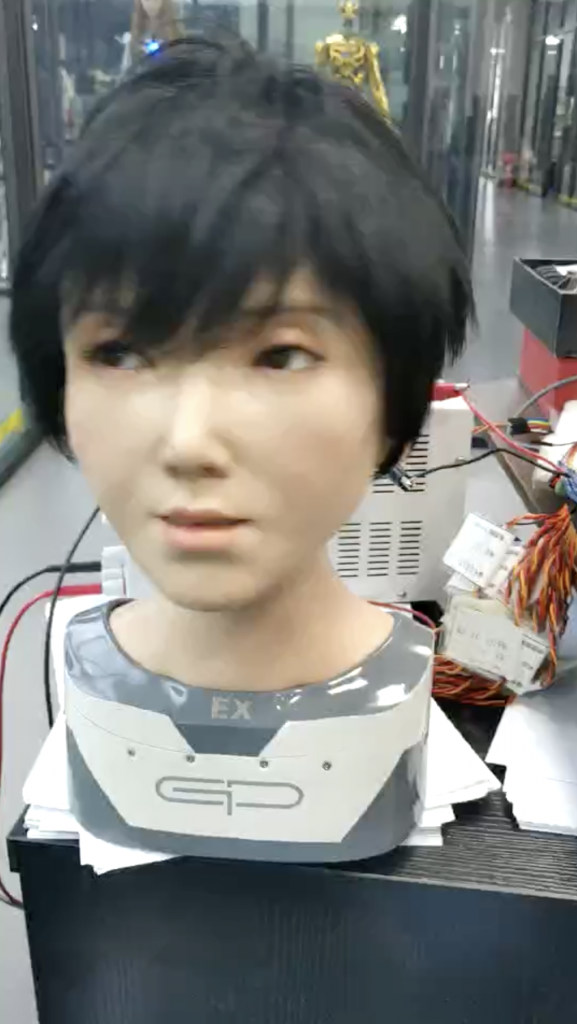 the robot doll